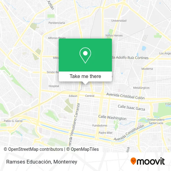 Ramses Educación map