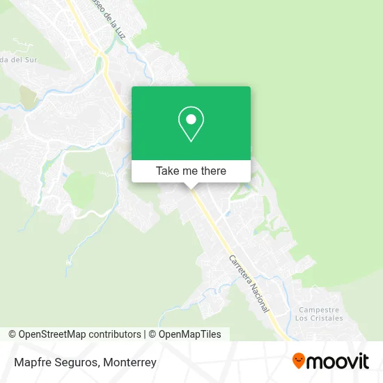 Mapfre Seguros map