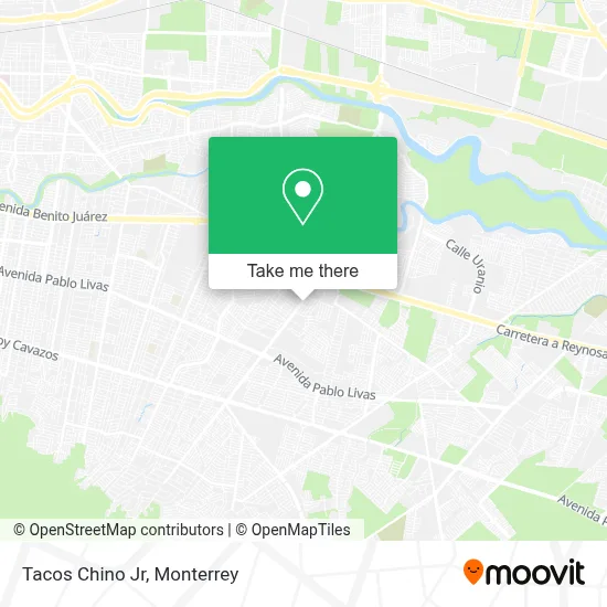 Tacos Chino Jr map