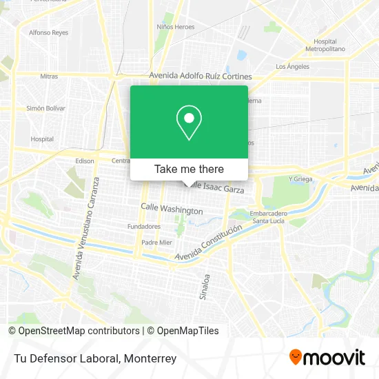 Tu Defensor Laboral map