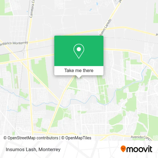 Insumos Lash map