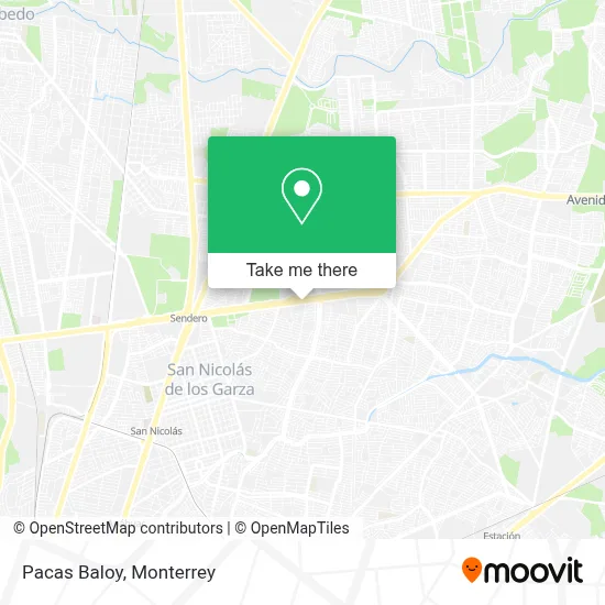 Pacas Baloy map