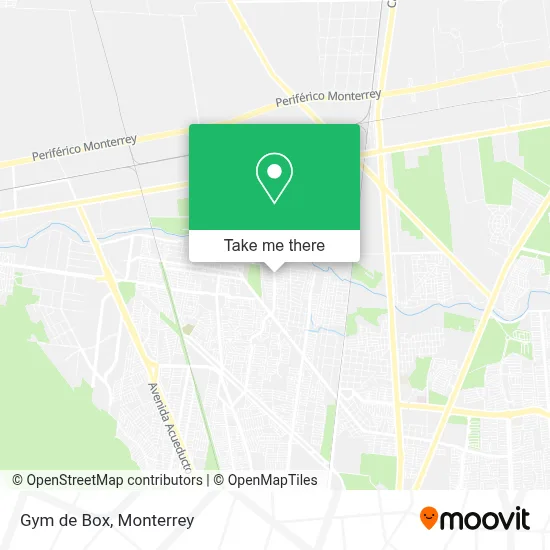 Gym de Box map
