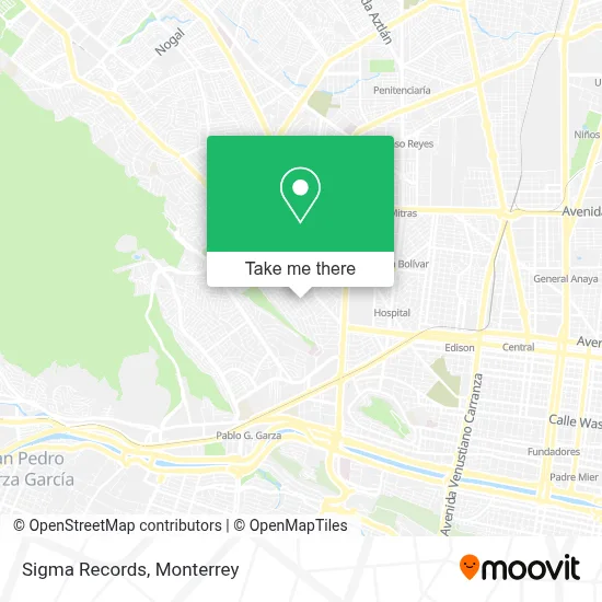 Sigma Records map
