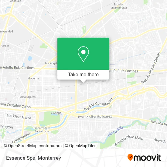 Essence Spa map
