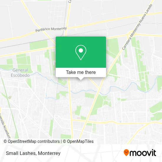 Small Lashes map