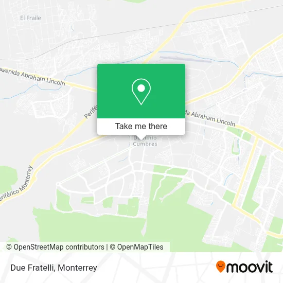 Due Fratelli map