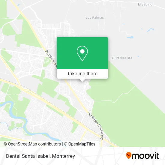 Dental Santa Isabel map