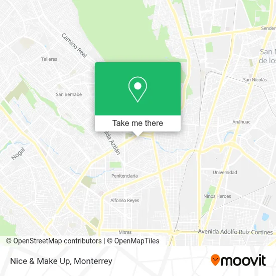 Nice & Make Up map