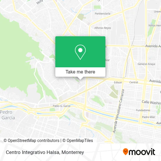 Centro Integrativo Halsa map