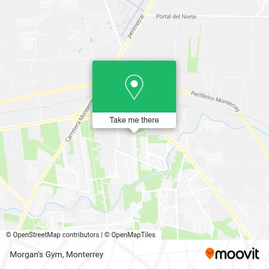 Morgan's Gym map