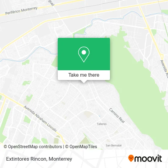 Extintores Rincon map