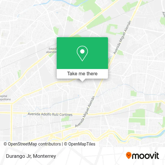 Durango Jr map