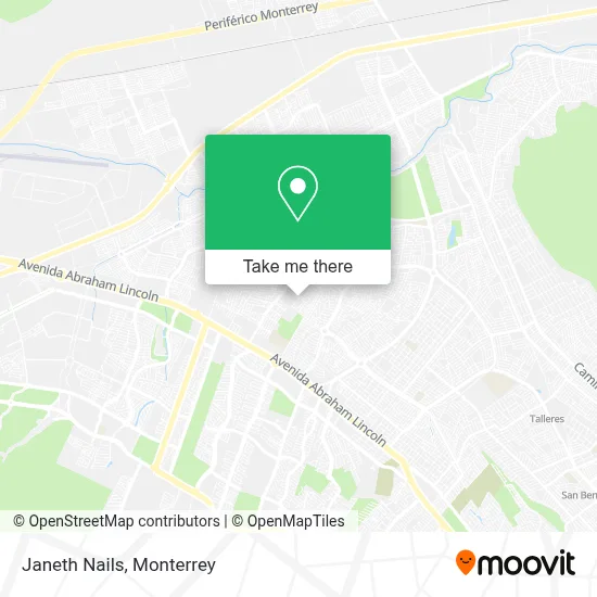 Janeth Nails map
