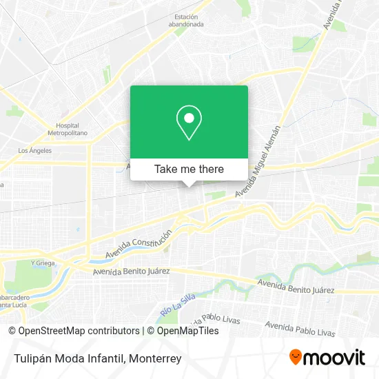 Tulipán Moda Infantil map