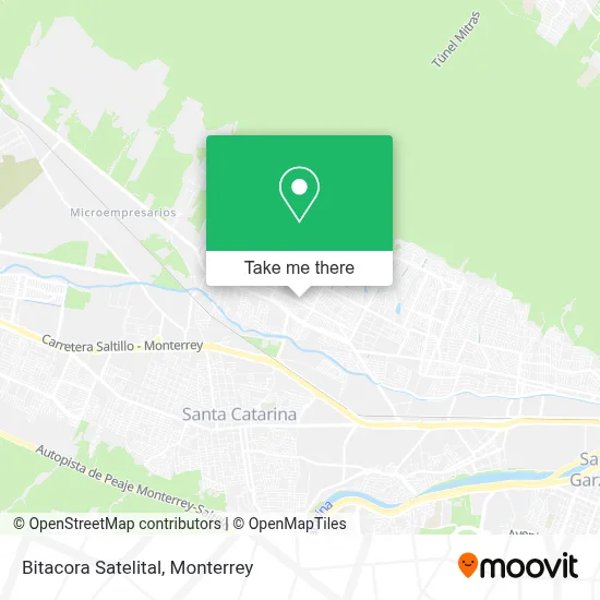 Bitacora Satelital map