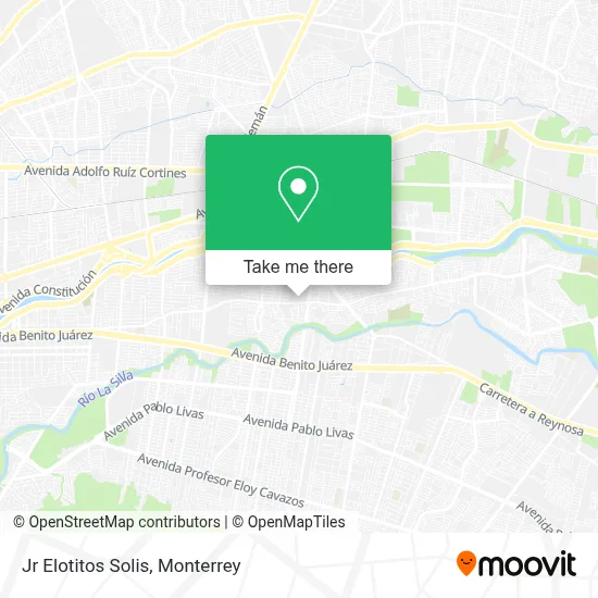 Jr Elotitos Solis map