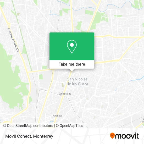 Movil Conect map