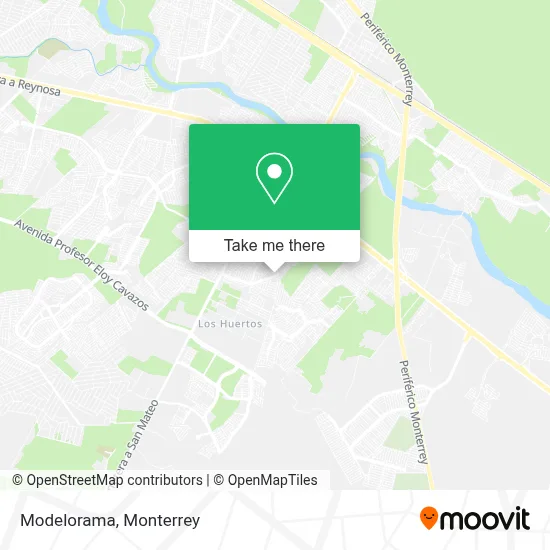 Modelorama map