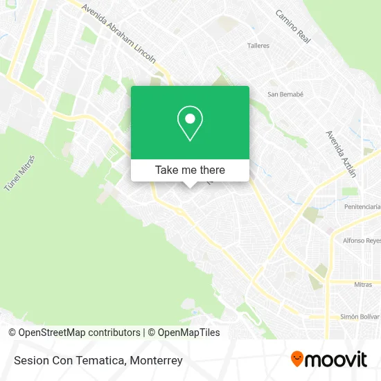 Sesion Con Tematica map