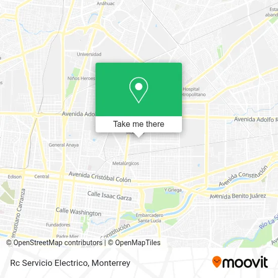 Rc Servicio Electrico map