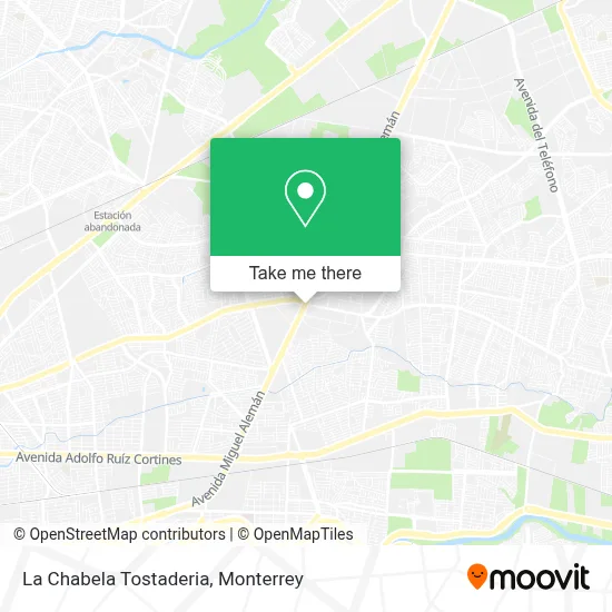 La Chabela Tostaderia map