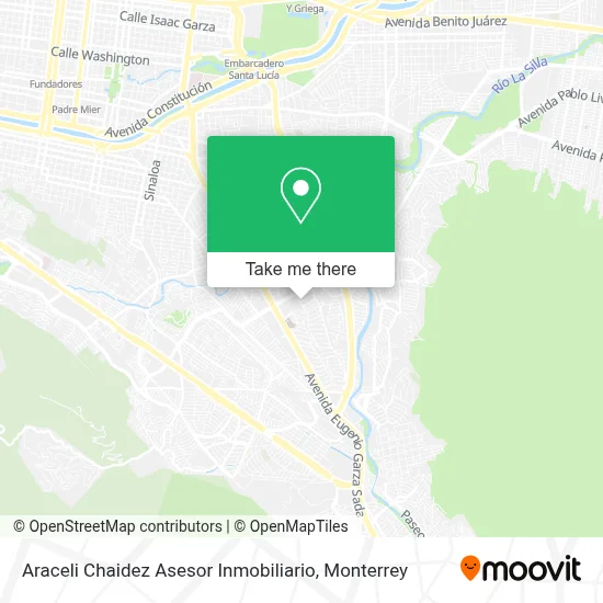 Araceli Chaidez Asesor Inmobiliario map