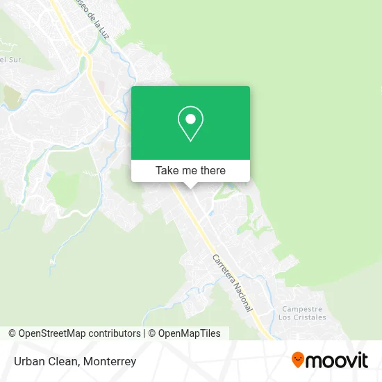 Urban Clean map