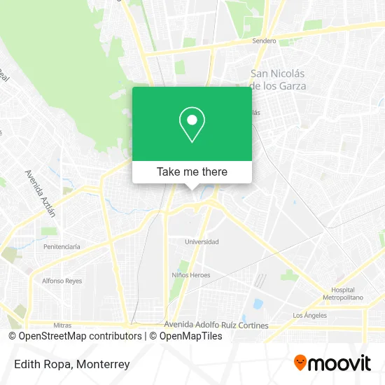 Edith Ropa map