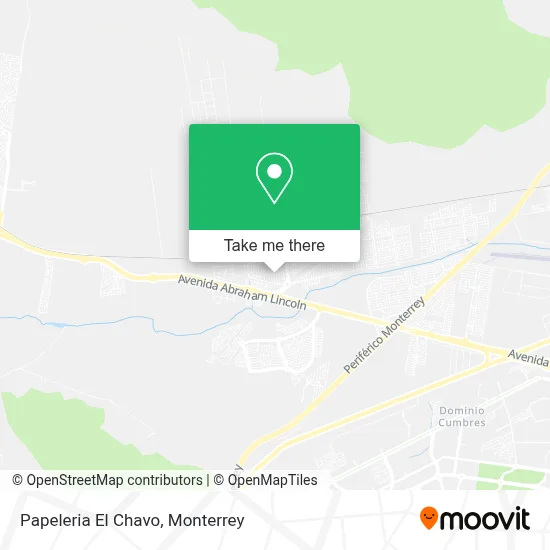 Papeleria El Chavo map