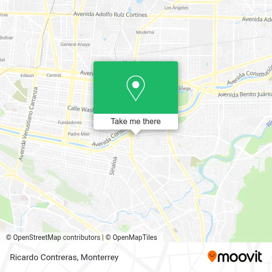 Ricardo Contreras map