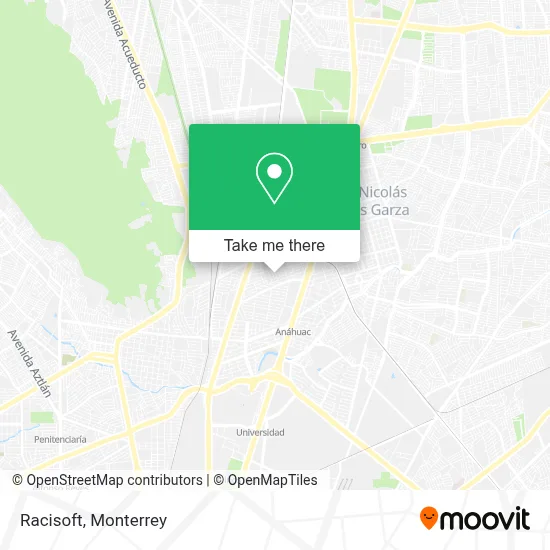 Racisoft map