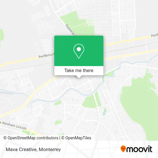 Mava Creative map
