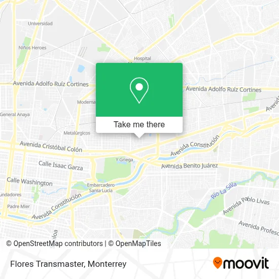 Flores Transmaster map