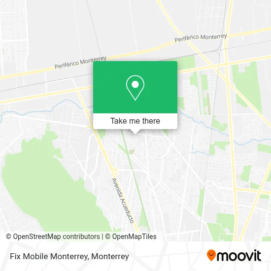Fix Mobile Monterrey map