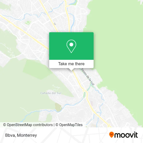 Bbva map