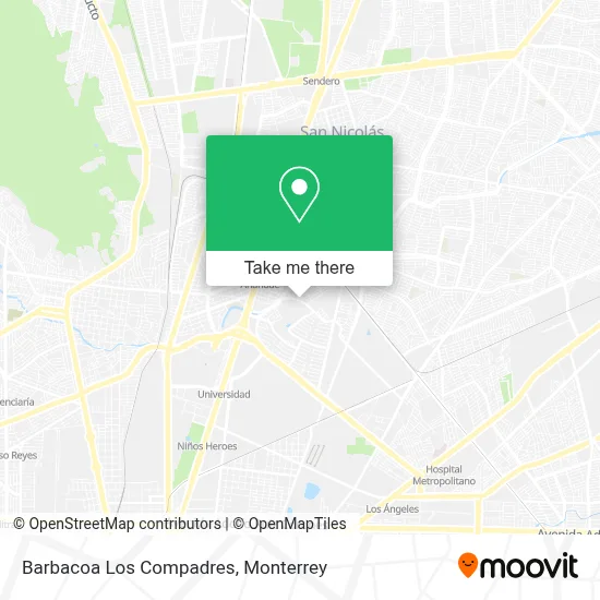 Barbacoa Los Compadres map