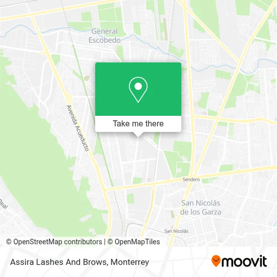 Assira Lashes And Brows map