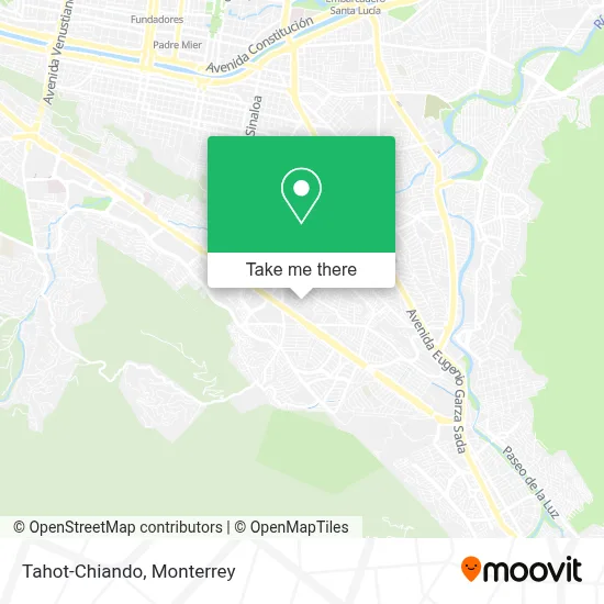 Tahot-Chiando map