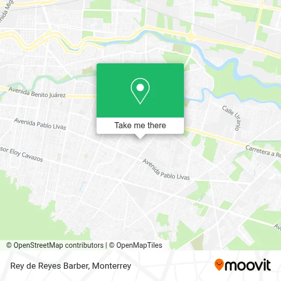 Rey de Reyes Barber map