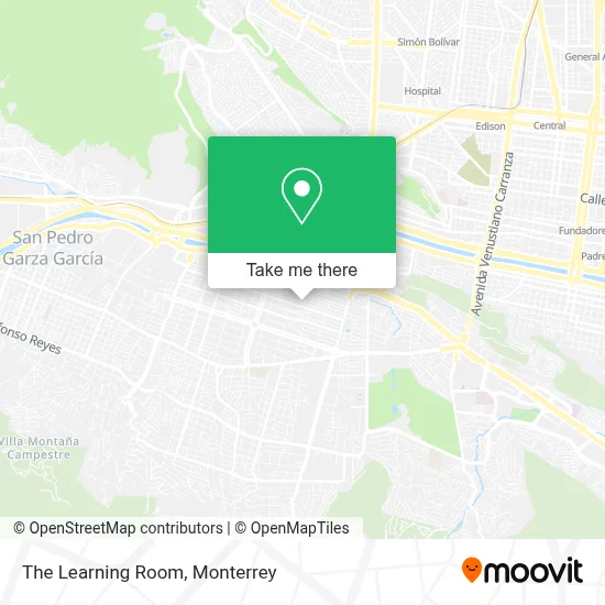 The Learning Room map