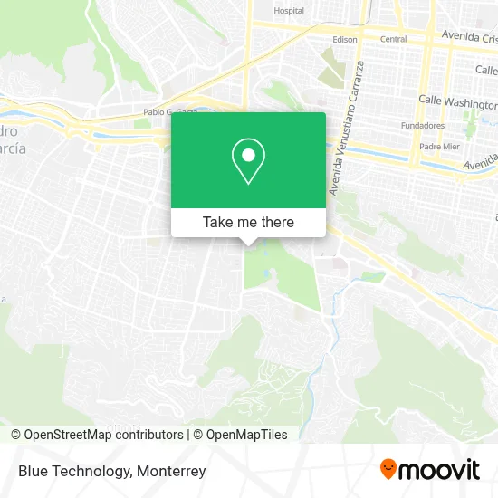 Blue Technology map
