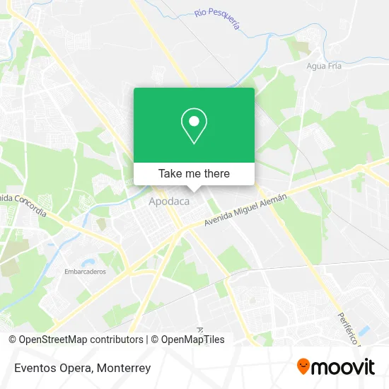 Eventos Opera map