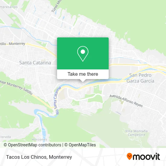 Tacos Los Chinos map