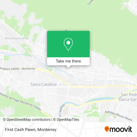 First Cash Pawn map
