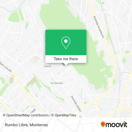 Rumbo Libre map