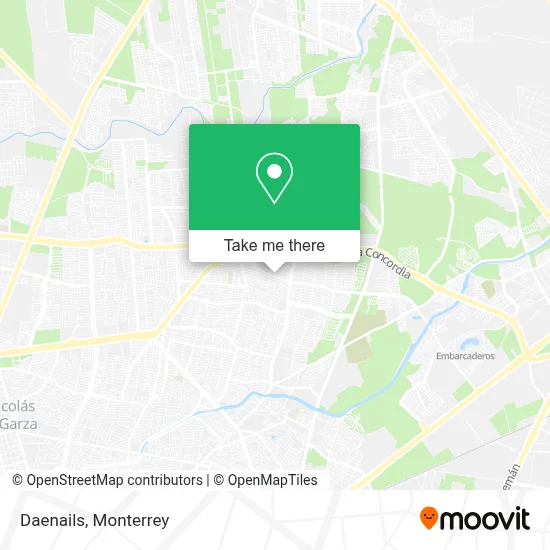 Daenails map