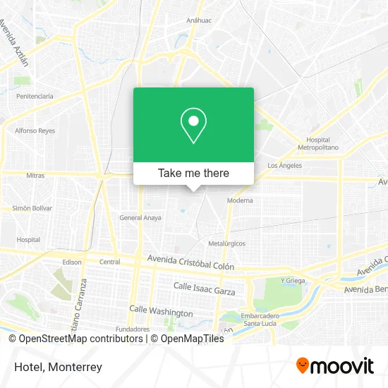 Hotel map