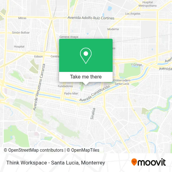 Think Workspace - Santa Lucia map