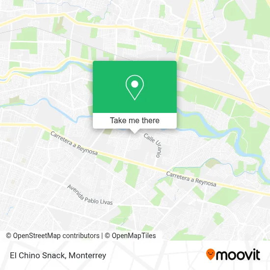 El Chino Snack map
